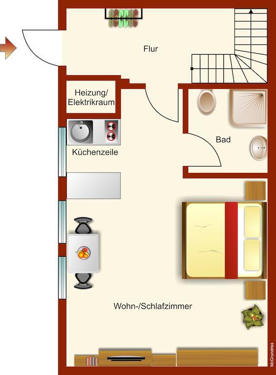 Ferienwohnanlage Brueckner Rostock Exterior foto
